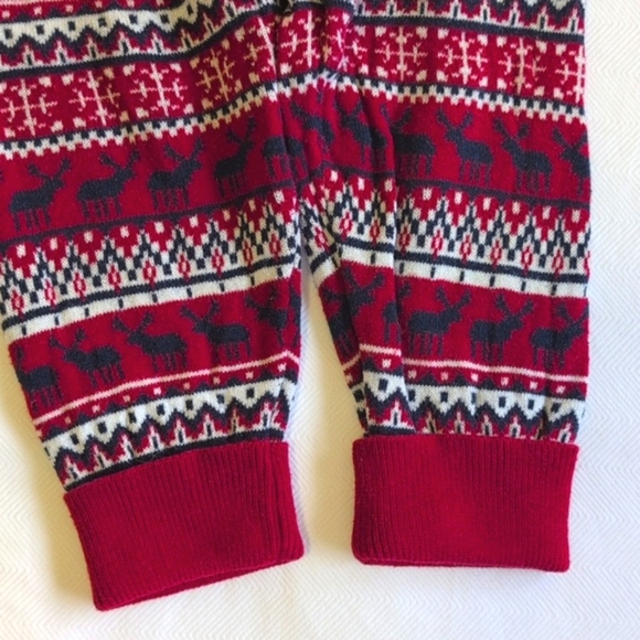 joe fresh fair isle cotton knit sweater leggings 12-18 months baby unisex - Picture 2 of 5